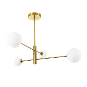 Lampa wisząca Dorado 4xG9 złota LP-002/4P Light Prestige