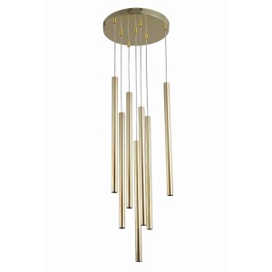 Lampa wisząca Lungo 7xG9 złota LP-894/7P GD Light Prestige