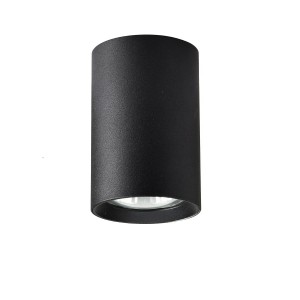 Oczko Manacor 9 cm 1xGU10 czarna LP-232/1D - 90 czarne Light Prestige
