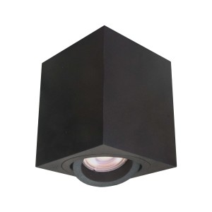Oczko Lyon oprawa natynkowa 1xGU10 czarna LP-5881/1SM BK Light Prestige