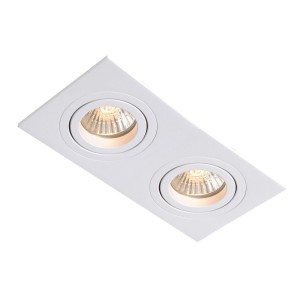 Oczko Metis oprawa podtynkowa 2xGU10 biała LP-2780/2RS WH Light Prestige