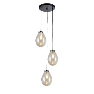 Lampa wisząca Fondi 3xE14 transparentna LP-1214/3P Light Prestige