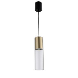 Lampa wisząca Manacor 1xGU10 złota LP-232/1P GD Light Prestige