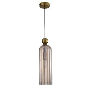 Lampa wisząca Piega 1xE14 amber LP-939/1P Light Prestige