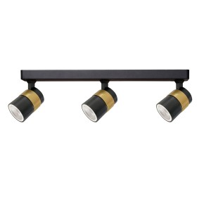 Spot Anillo 3xGU10 czarny LP-770/3W BK Light Prestige