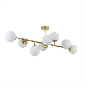 Lampa wisząca Dorado 8xE14 złota LP-002/8P Light Prestige