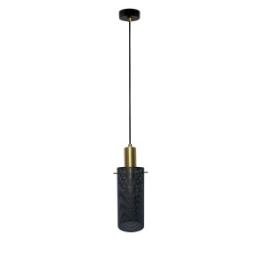 Lampa wisząca Tirana 1xE27 czarna LP-945/1P BK Light Prestige