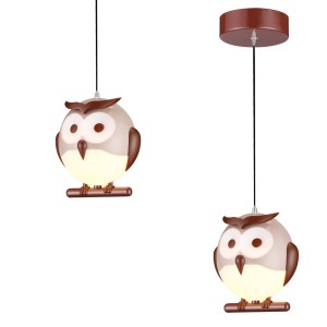 LAMPA WISZĄCA OWL 1XE14 LED ML243 Milagro
