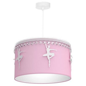 Lampa wisząca BALETNICA PINK 1XE27 MLP4974 Milagro