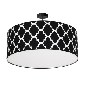 Lampa wisząca PIERRE BLACK 3xE27 MLP4419 Milagro