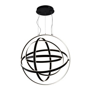 Lampa wisząca COPERNICUS BLACK 180W LED ML6155 Milagro