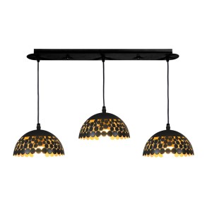 Lampa wisząca LISA BLACK 3xE27 ML6136 Milagro