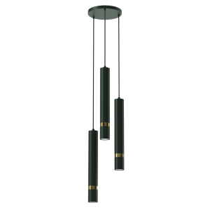 Lampa wisząca JOKER GREEN/GOLD 3xGU10 MLP8919 Milagro