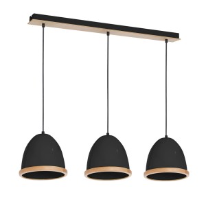 Lampa wisząca STUDIO BLACK 3xE27 MLP8853 Milagro