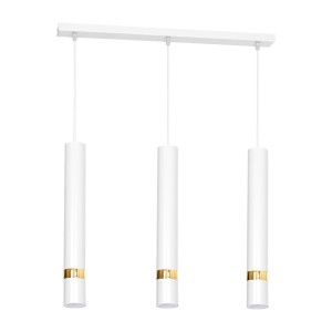 Lampa wisząca JOKER WHITE/GOLD 3xGU10 MLP6082 Milagro