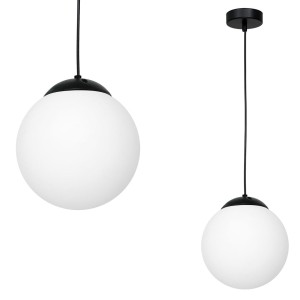 Lampa wisząca LIMA BLACK 1xE27 MLP6522 Milagro