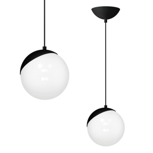 Lampa wisząca SFERA BLACK 1xE14 MLP5739 Milagro