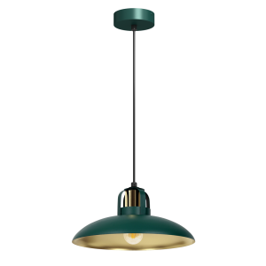 Lampa wisząca FELIX GREEN/GOLD 1xE27 MLP7709 Milagro