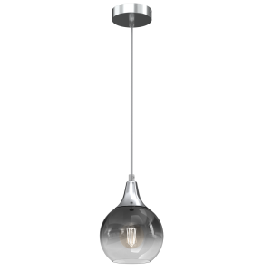 Lampa wisząca MONTE SILVER fi 150 1xE27 MLP8321 Milagro