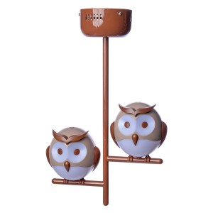 LAMPKA SUFITOWA OWL 2XG9 LED ML244 Milagro