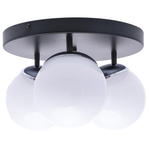 Lampa sufitowa SFERA BLACK/CHROME 3xE14 MLP8874 Milagro