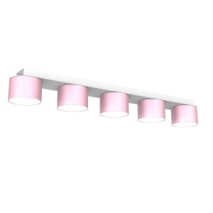 Lampa sufitowa DIXIE Pink/White  5xGX53 MLP7557 Milagro