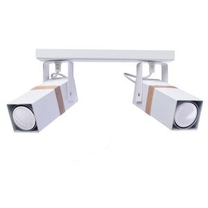 Lampa sufitowa VIDAR WHITE 2xGU10 MLP5406 Milagro