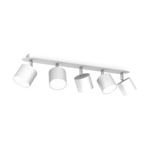Lampa sufitowa DIXIE WHITE 5xGX53 MLP7598 Milagro