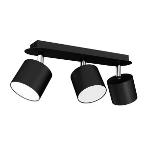 Lampa sufitowa DIXIE BLACK 3xGX53 MLP7601 Milagro