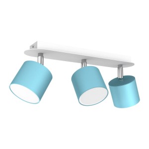 Lampa sufitowa DIXIE BLUE/WHITE 3xGX53 MLP7606 Milagro