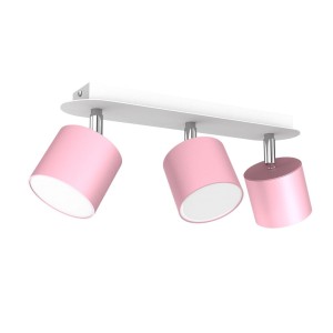 Lampa sufitowa DIXIE PINK 3xGX53 MLP7611 Milagro