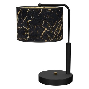 Lampka stołowa SENSO Black/Gold 1xE27 MLP7299 Milagro