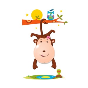 LAMPKA DZIECIĘCA MONKEY 0,6W LED ML115 Milagro