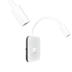 Lampka nocna BASE 8W+2W WHITE ML6351 Milagro