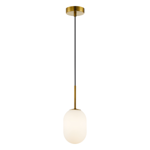 Lampa wisząca ALIAS GOLD 1xE14 fi 120 ML0317 Milagro