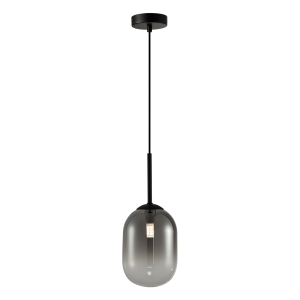 Lampa wisząca ALIAS BLACK 1xE14 fi 120 ML0322 Milagro