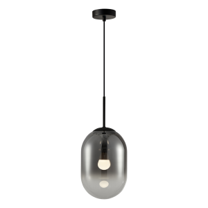 Lampa wisząca ALIAS BLACK 1xE14 fi 240 ML0323 Milagro