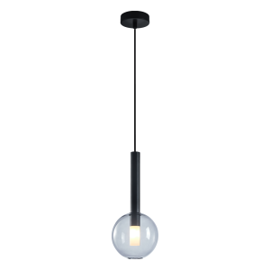 Lampa wisząca NIKO BLACK 1xG9 fi 150 ML0331 Milagro
