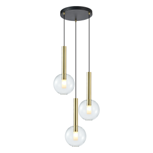 Lampa wisząca NIKO GOLD 3xG9 ML0332 Milagro