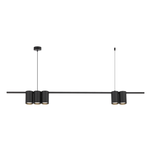 Lampa wisząca (listwa) GENESIS BLACK 5xGU10 ML0367 Milagro