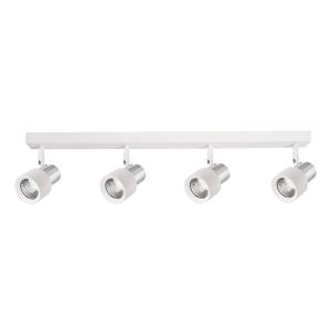 Lampa Sufitowa Cino 4xGU10 Biały + Chrom ML9950 Milagro