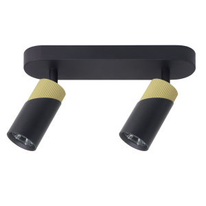 NEO BLACK GOLD SPOT 2xGU10 ML0281 Milagro