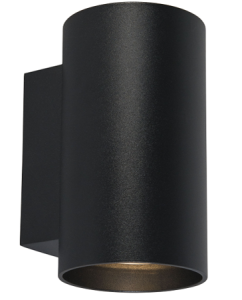 92696-N SANDY WL ROUND KINKIET CZARNY/BLACK Zuma Line