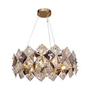 9864-500 TIARA LAMPA WISZĄCA ZŁOTA/GOLD Zuma Line