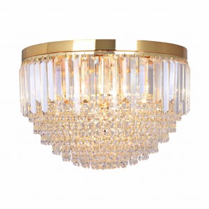 FC19003/7 CHARLOTTE LAMPA SUFITOWA ZŁOTA/GOLD Zuma Line