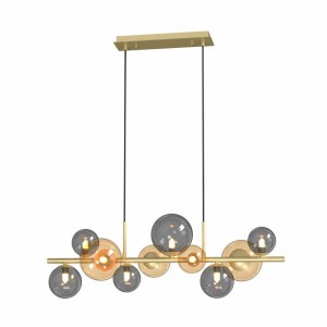 MD5918-10-EGN VILLA LAMPA WISZĄCA ZŁOTA/GOLD Zuma Line