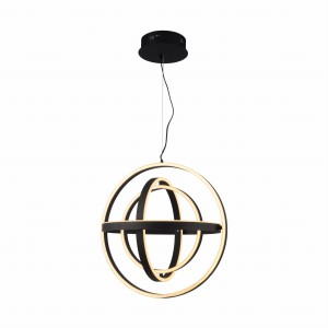 MD9203-4-3BD TESS LAMPA WISZĄCA CZARNA/BLACK Zuma Line