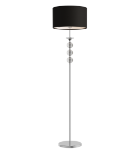 RLL93163-1B REA II LAMPA PODŁOGOWA CZARNA/BLACK Zuma Line