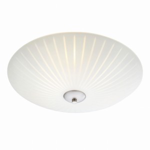 CUT Plafond 3L 43cm White/Steel  107759 Markslojd