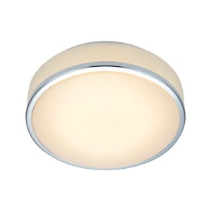 GLOBAL PLAFOND 22CM LED WHITE/CHROME 105959 Markslojd
